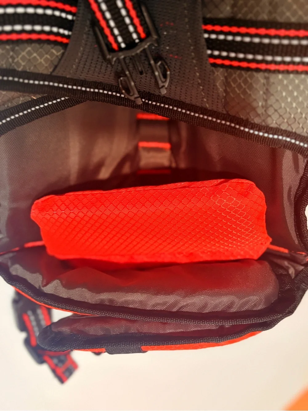 H2O Dog Life Jacket Vest - High Visibility Red